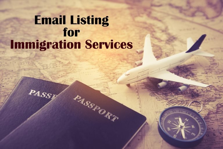 E-mail list for immigration services
