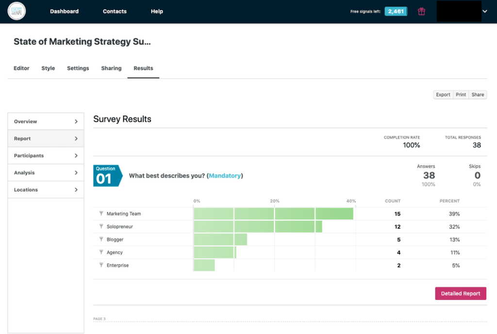 surveys in immigration 