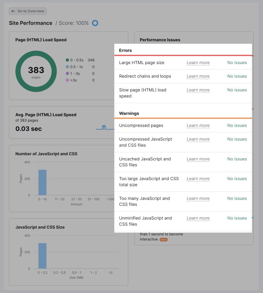 PAGE SPEED OPTIMIZATION