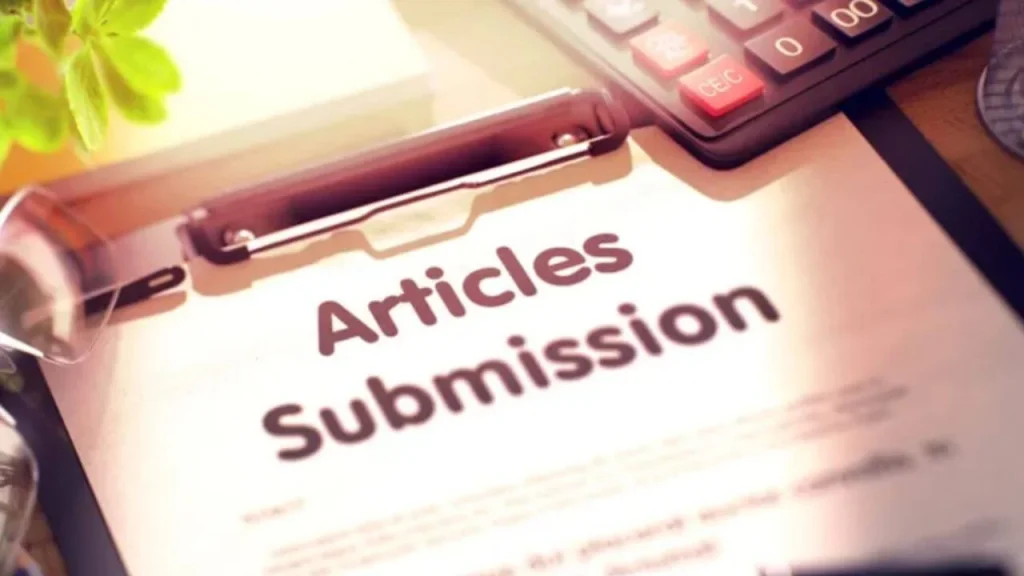 Article submission sites