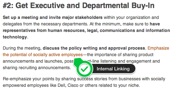 Analyzing Internal Linking