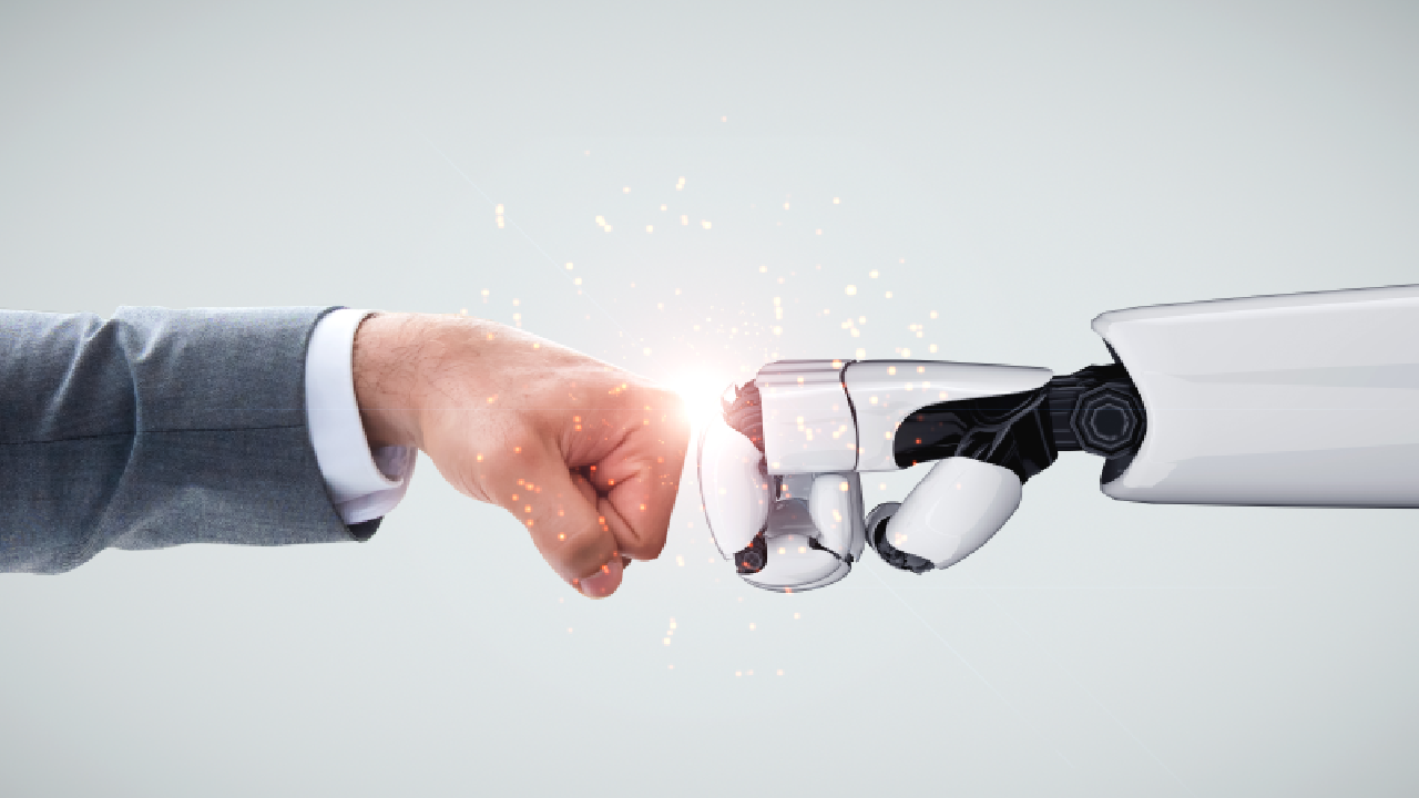 Illustration of AI and machine learning in SEO